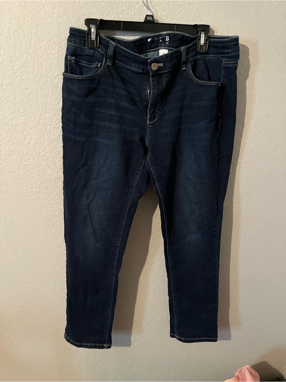 White House Black Market Dark Blue Skinny Jeans